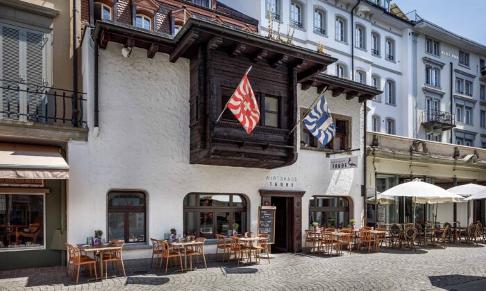 Aussenansicht wirtshaus taube luzern tavolago ag 01